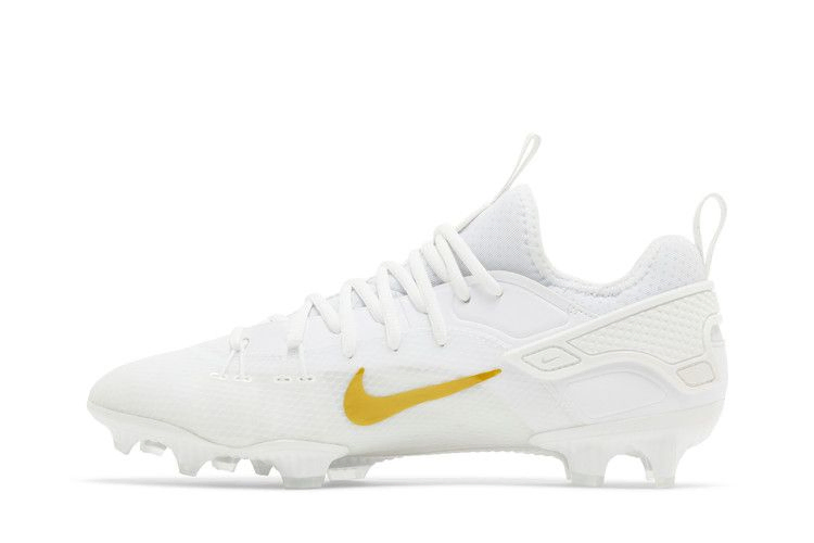 Кроссовки Nike Huarache 9 Elite Low LAX 'White Metallic Vivid Gold'