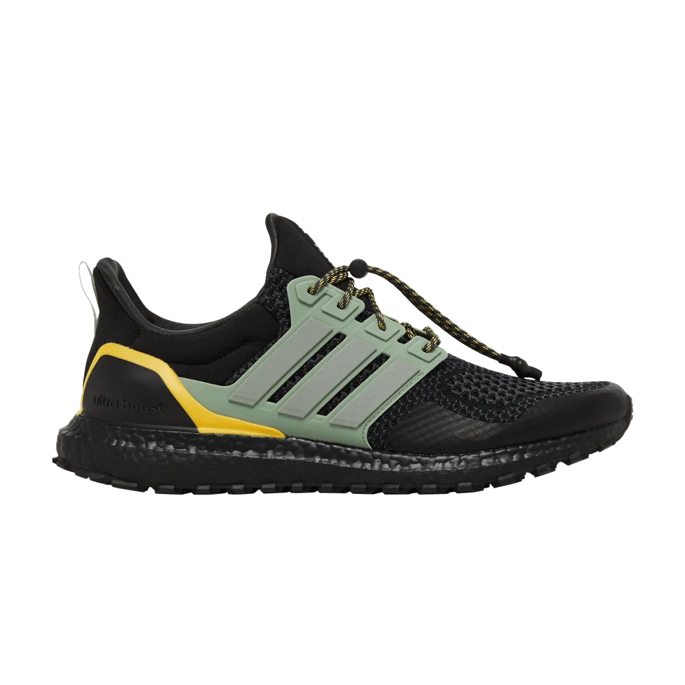 Кроссовки adidas UltraBoost 1.0 'Black Silver Green'