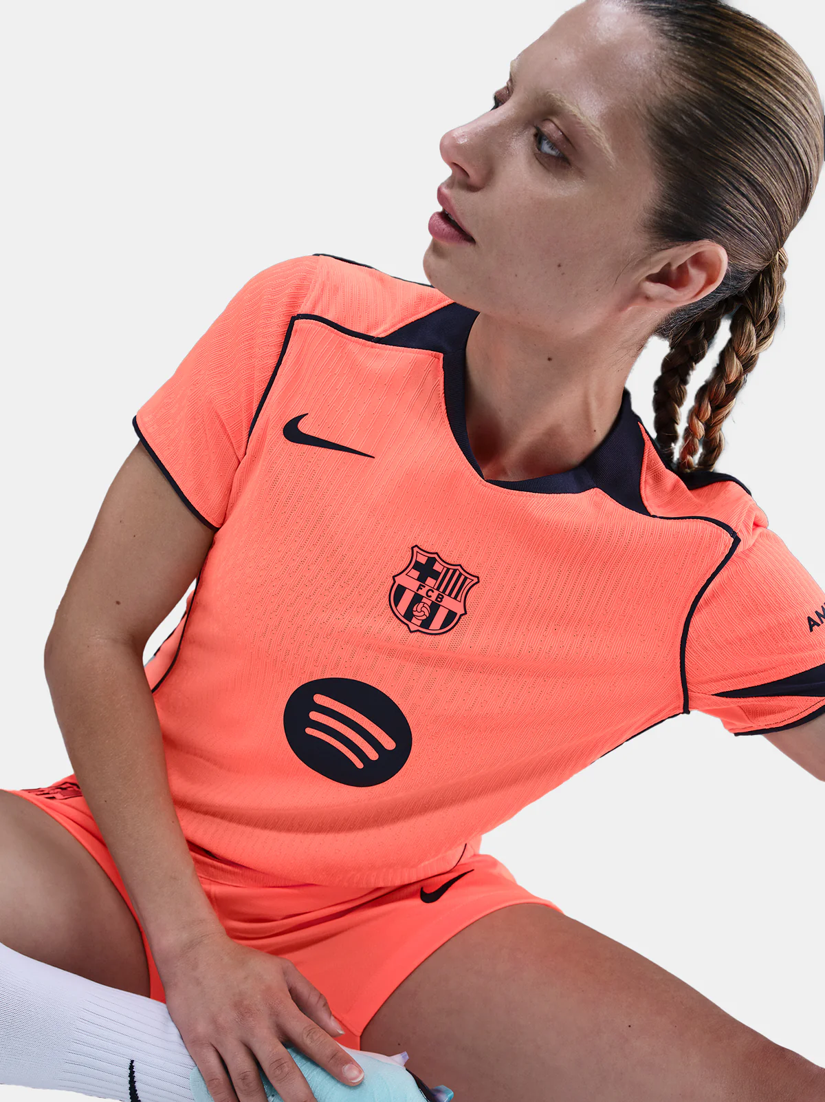 Женское футбольное джерси FC Barcelona T90 25/26 UCL third jersey R. ARAUJO