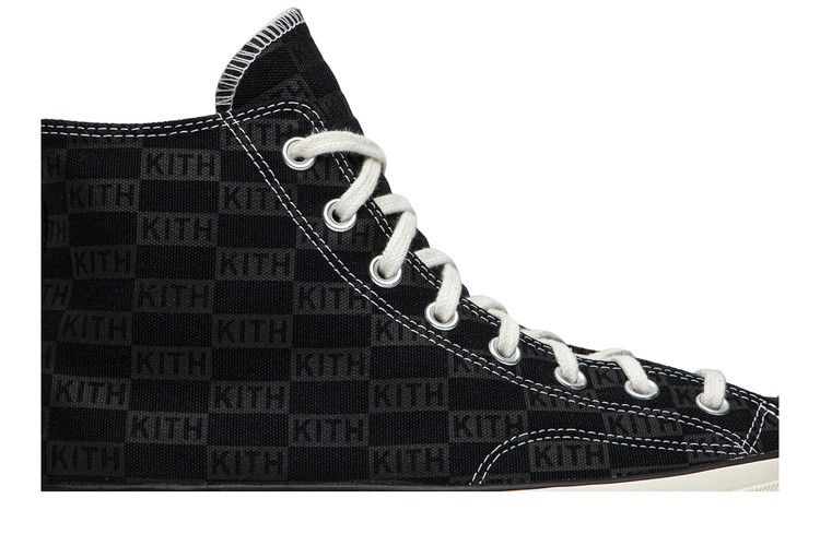 Кроссовки Kith x Converse Chuck 70 High 'Black Monogram'