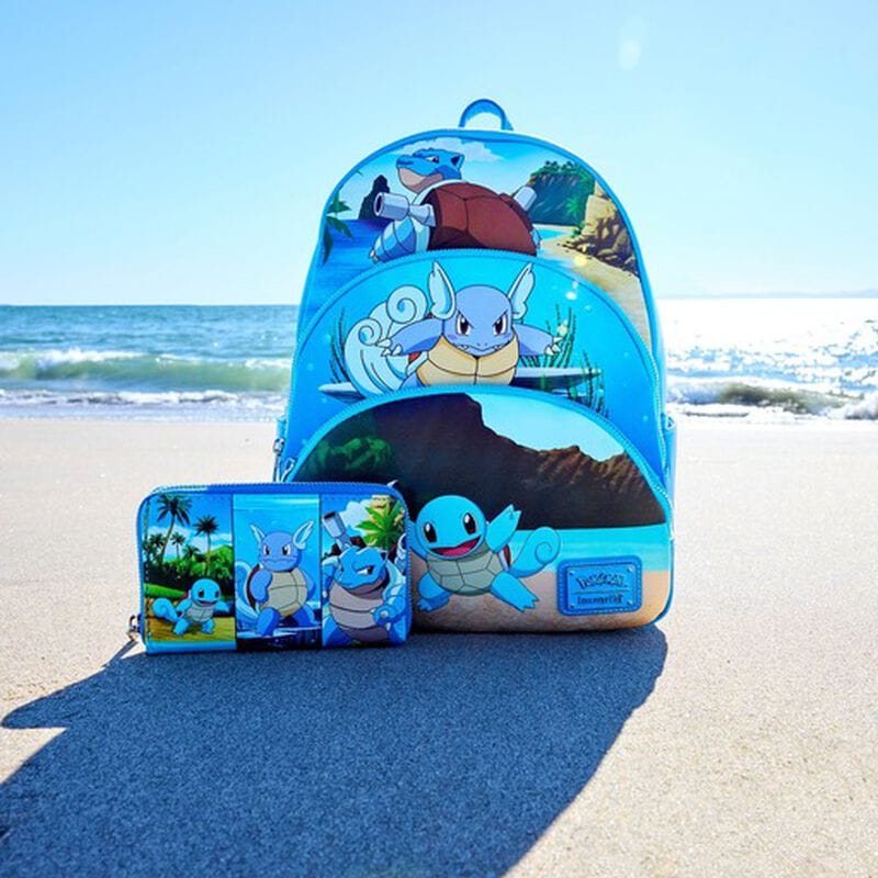 Кошелёк Pokémon Squirtle Evolution Zip Around Wallet