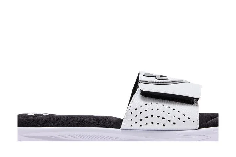Under Armour Ignite 6 Slide 'White Black'