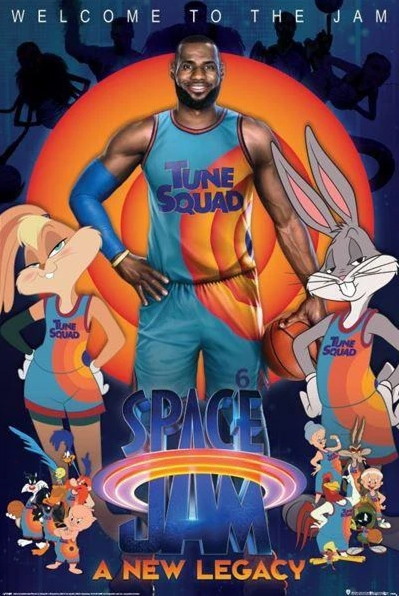 Настенный постер Trends Welcome to the Jam Space Jam 2 Tune Squad Wall Poster