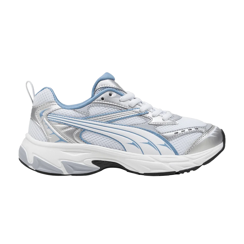 Krossovki-Puma-Morphic-Big-Kid-Silver-Zen-Blue