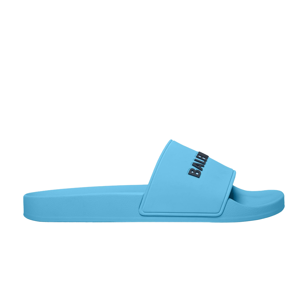 Кроссовки Balenciaga Wmns Pool Slides 'Light Blue'