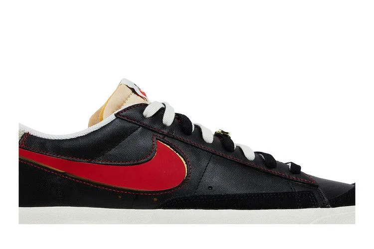 Кроссовки Nike Blazer Low '77 Premium 'Removable Swoosh - Black'