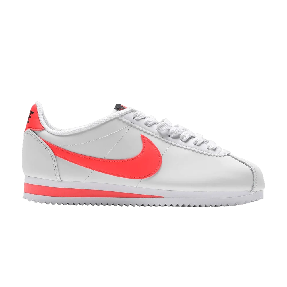 Krossovki-Nike-Wmns-Classic-Cortez-Leather-Platinum-Tint-Bright-Crimson