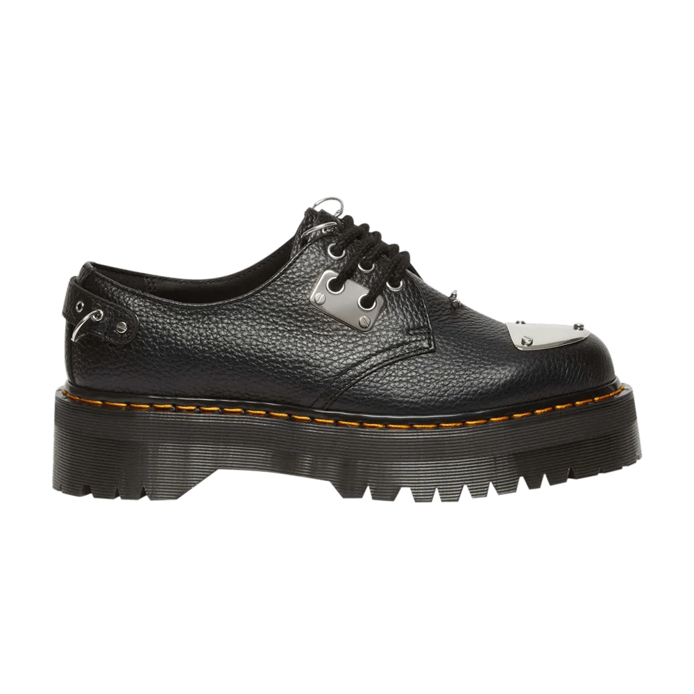 Кроссовки Dr. Martens 1461 Piercing Milled Nappa Leather Platform 'Black'
