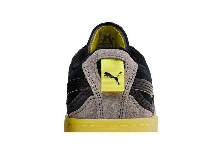 Кроссовки Scuderia Ferrari x Puma Suede 'Trippy - Black Speed Yellow'