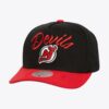 Mitchell-Ness-Black-New-Jersey-Devils-Script-Arch-Pro-Pro-Crown-Snapback-Hat-100x100