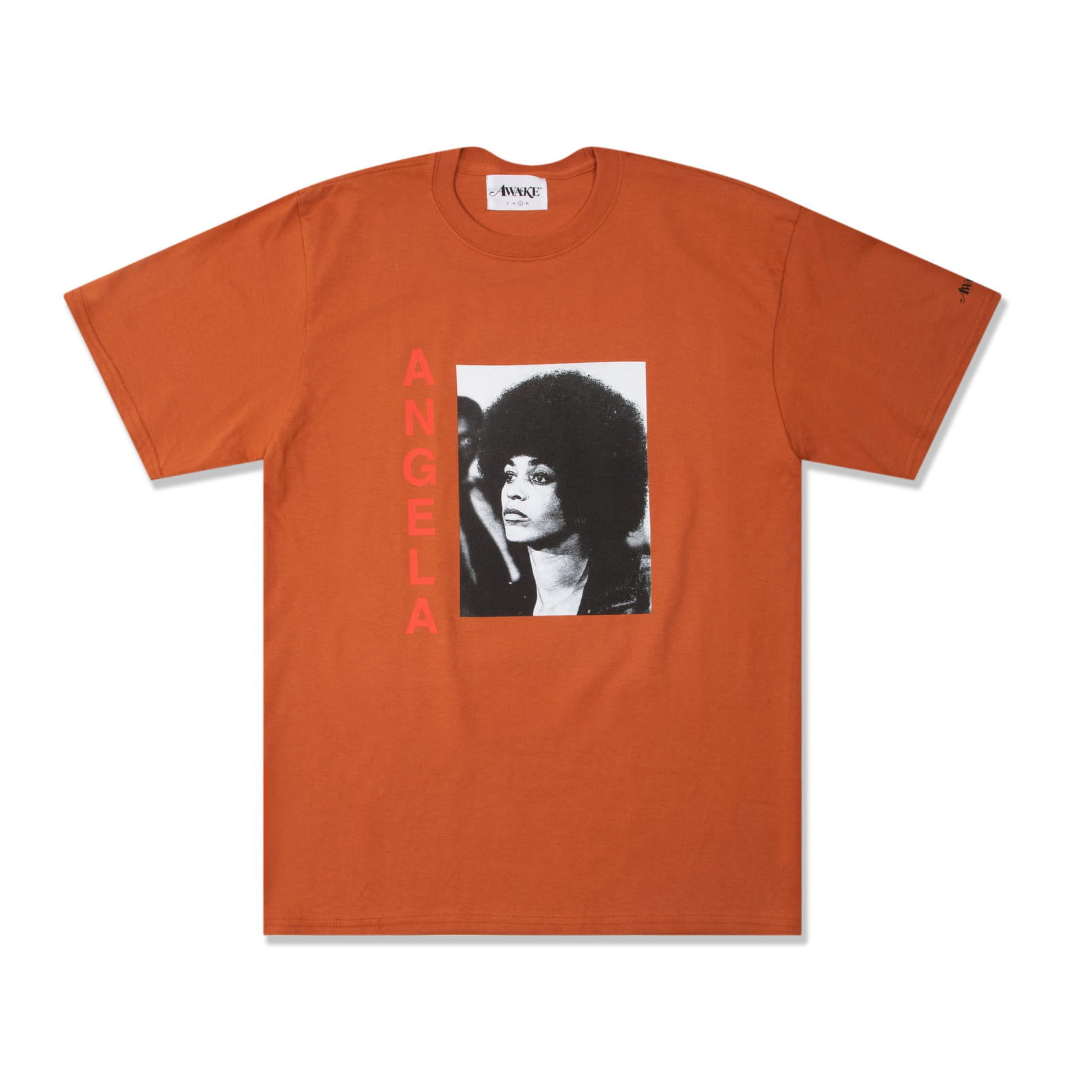 Футболка Awake Angela Davis T-shirt Coffee