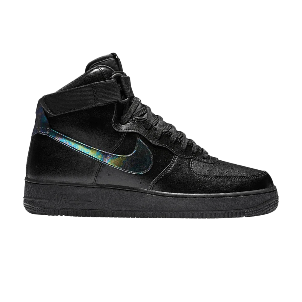Krossovki-Nike-Air-Force-1-High-07-LV8-Black-Iridescent