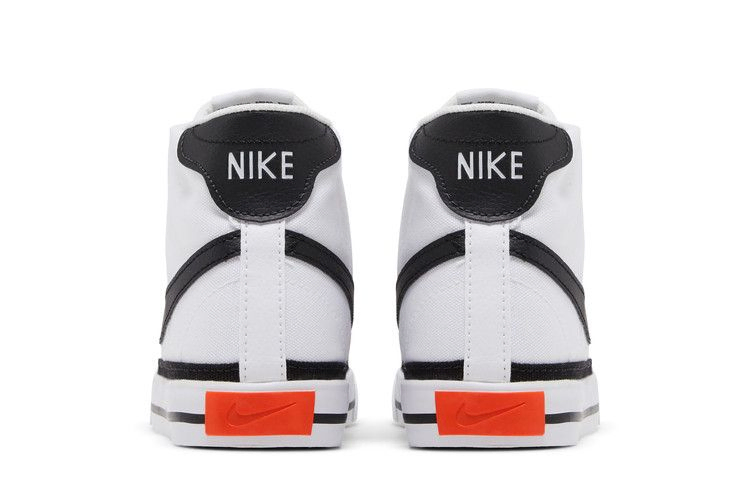 Nike Wmns Court Legacy Canvas Mid 'White Black'