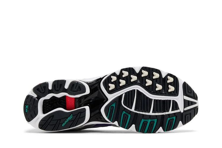 Кроссовки Mizuno Wave Rider 10 'White Silver Teal Blue'