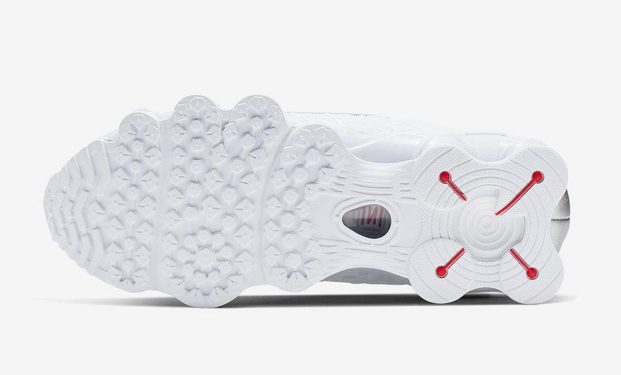 Кроссовки Nike Shox TL White Metallic Silver (W)
