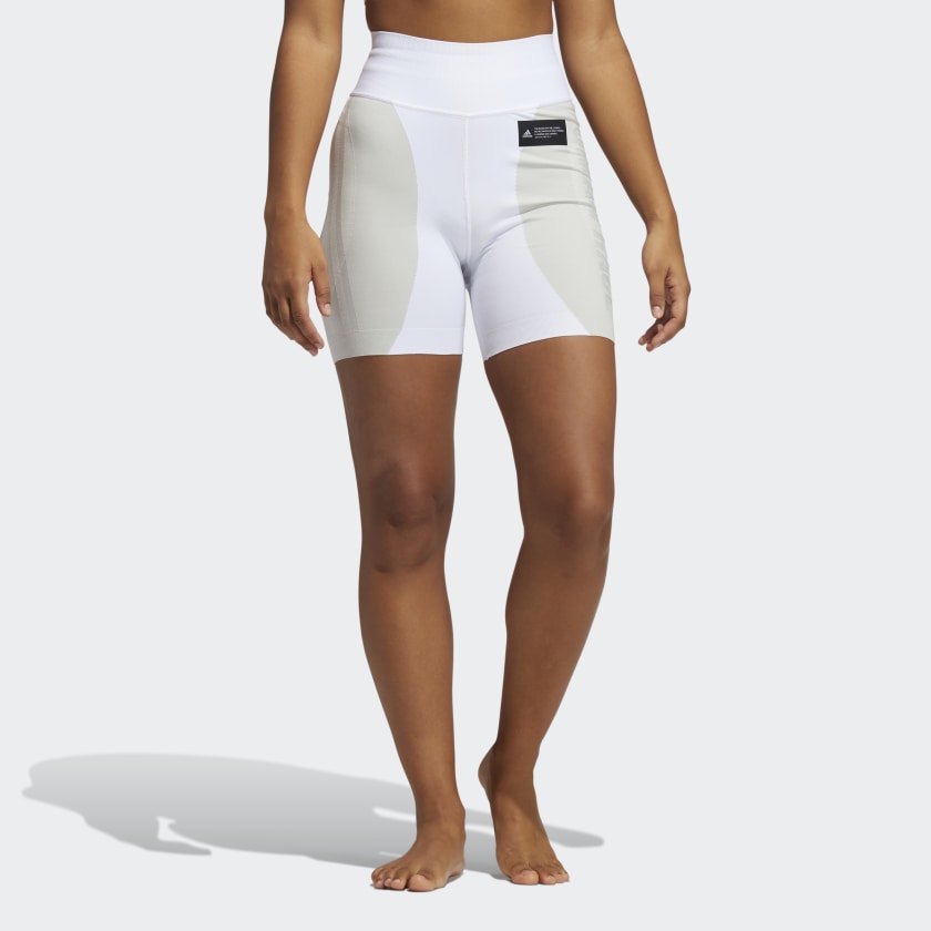 Шорты adidas Pharrell Williams 18GG Women's Biker Shorts White