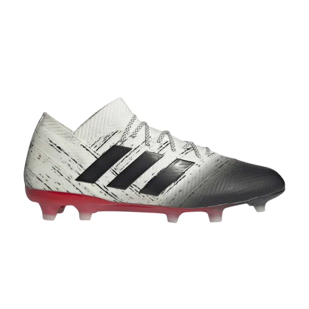 Krossovki-Adidas-Nemeziz-18.1-FG-Off-White-Black