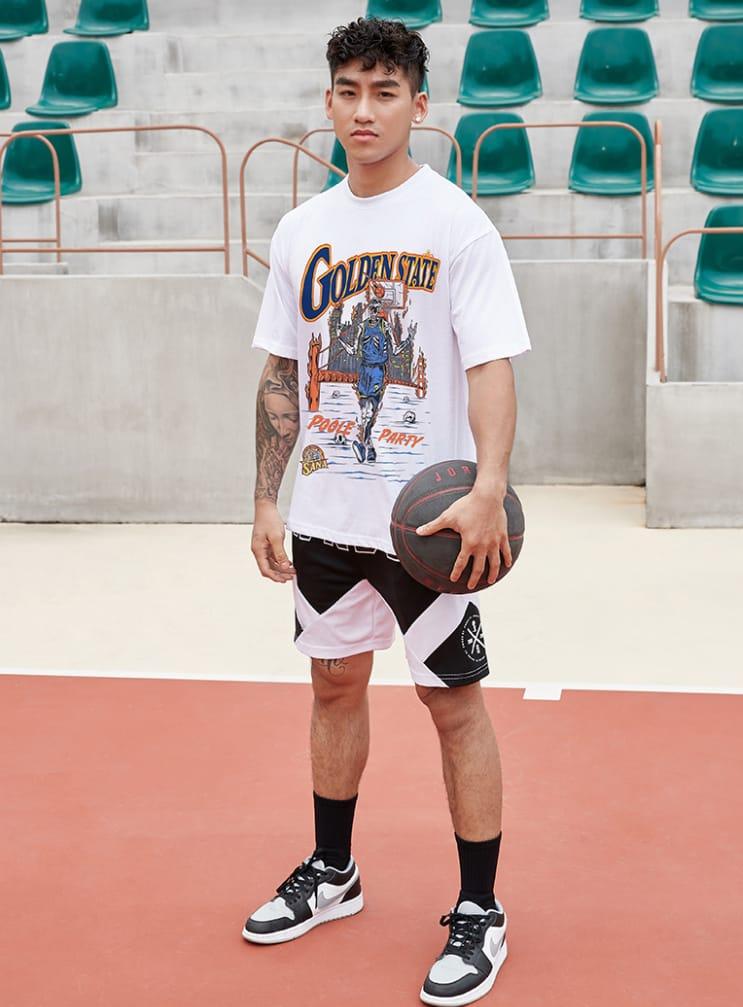 Футболка Ehot Golden State Pool Party White T-Shirt