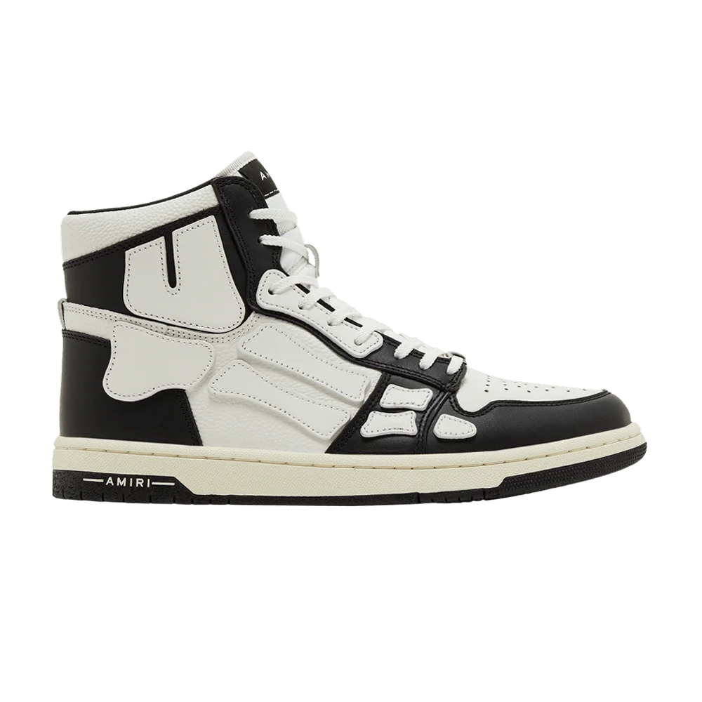Кроссовки Amiri Skel Top Hi 'Black White'