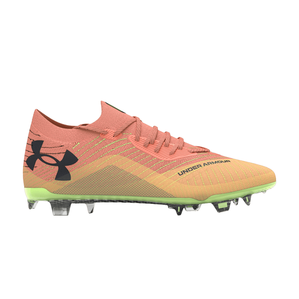 Кроссовки Under Armour Shadow Elite 2 FG 'Flare Orange Morph Green'