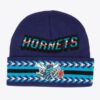 Mitchell-Ness-Purple-Charlotte-Hornets-Hardwood-Classics-Game-On-Cuffed-Knit-Hat-100x100