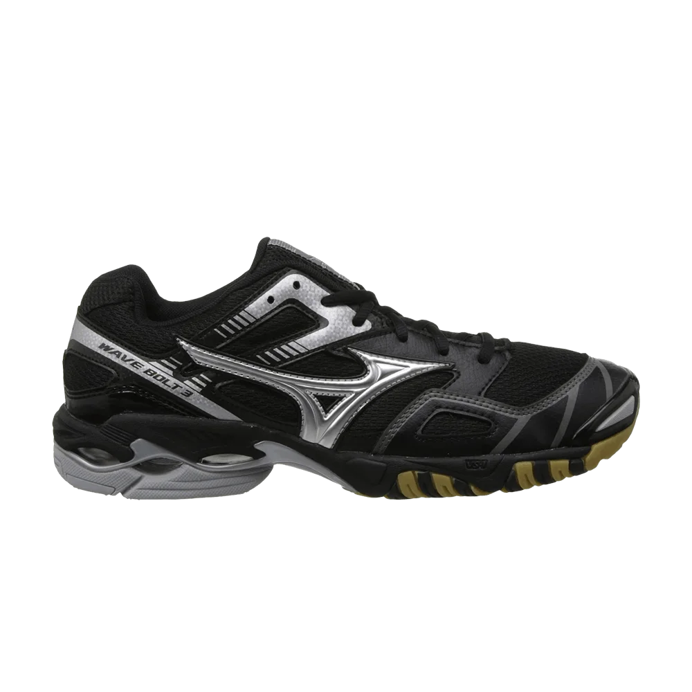 Кроссовки Mizuno Wmns Wave Bolt 3 'Black Grey'