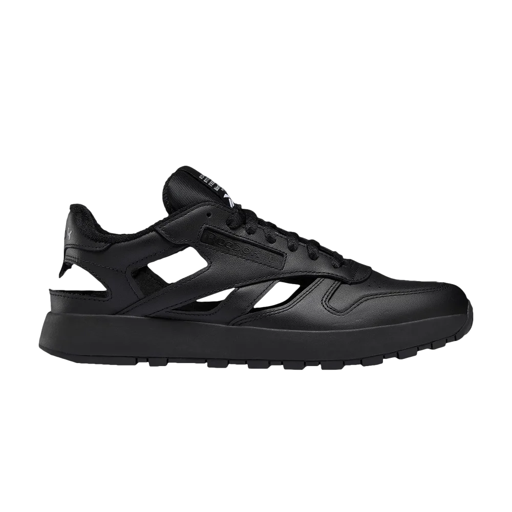 Кроссовки Reebok x Maison Margiela Classic Leather Tabi Low 'Project 0 - Black'