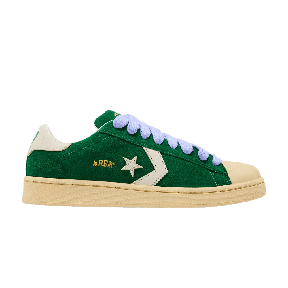 Кроссовки Tyler, The Creator GOLF le FLEUR x Converse 1908 Pro Leather 'Amazon Banana Crepe Lavender'