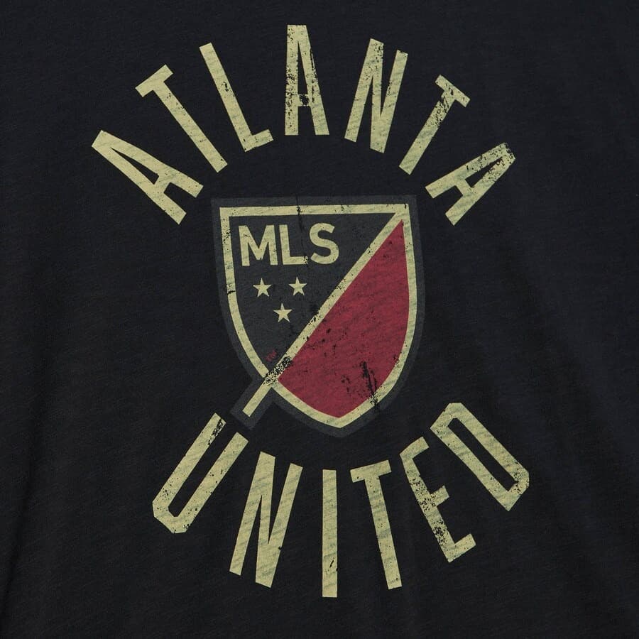 Футболка Mitchell & Ness Black Atlanta United FC Legendary Slub T-Shirt