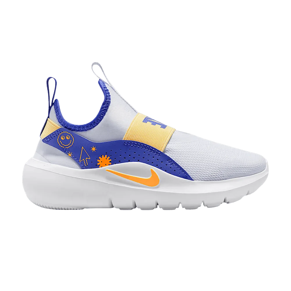 Krossovki-Nike-Flex-Runner-4-SE-PS-Football-Grey-Lapis-Soft-Yellow