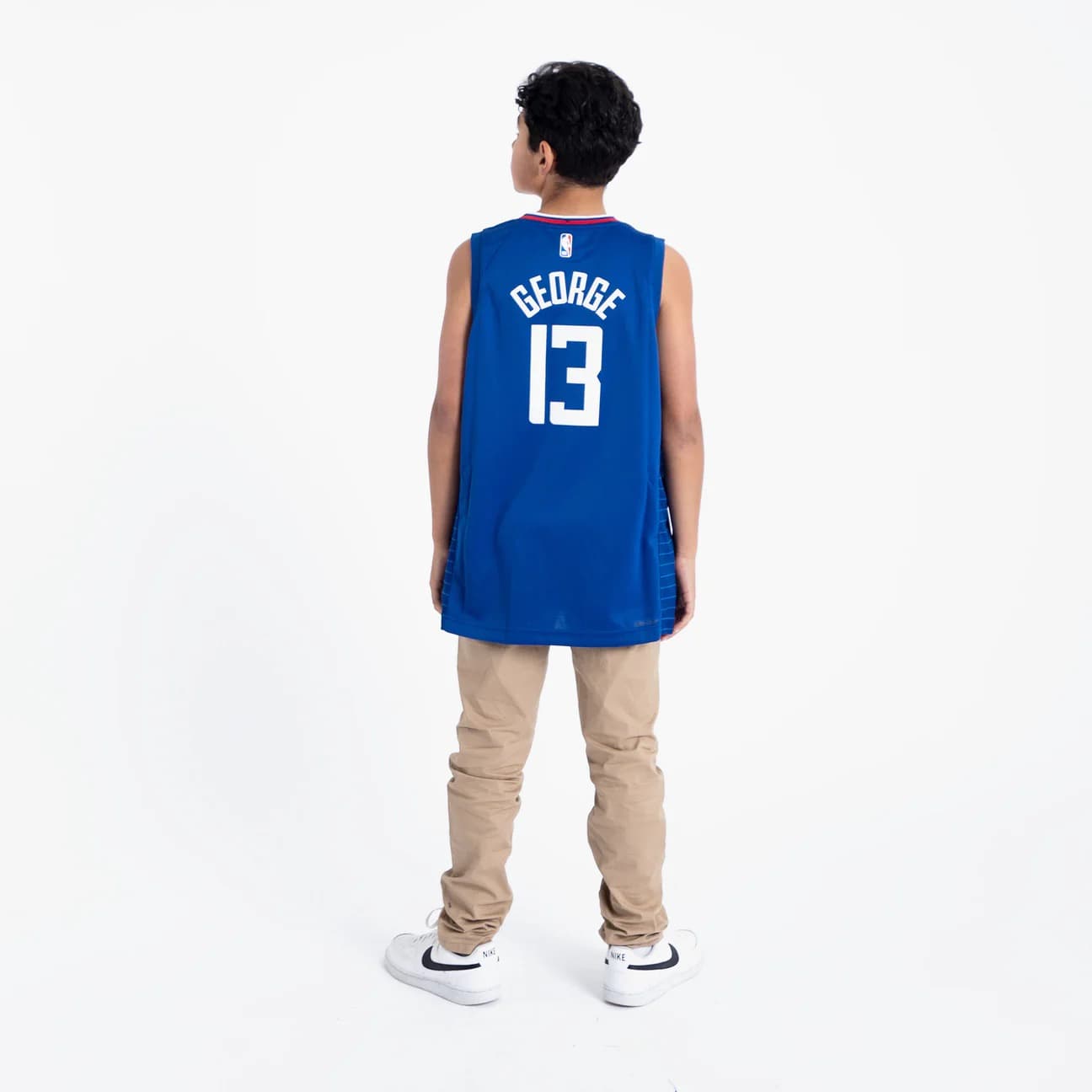 2022-23-Los-Angeles-Clippers-Paul-George-13-Youth-Swingman-Icon-Edition-Blue-Jersey-4