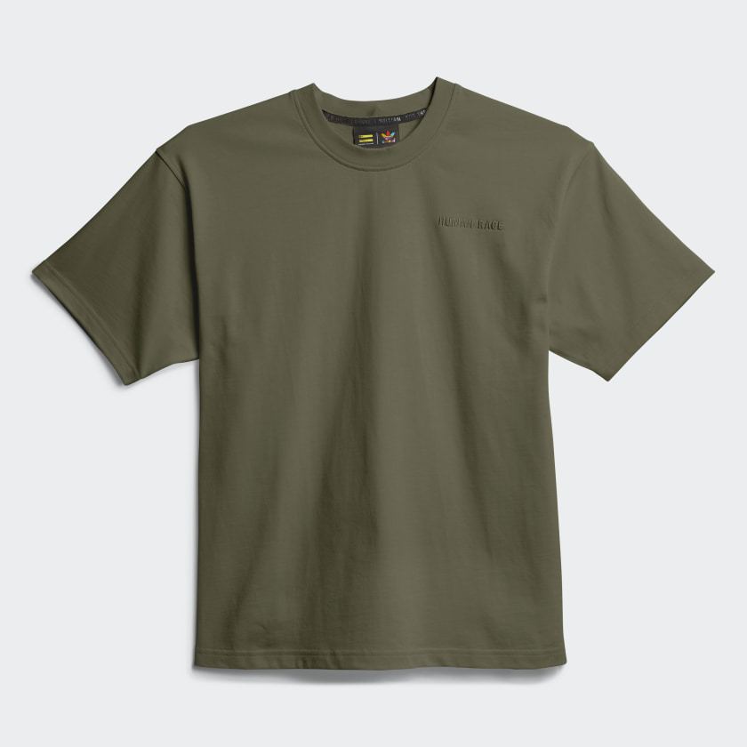 Футболка adidas Pharrell Williams Basics Tee Olive Cargo