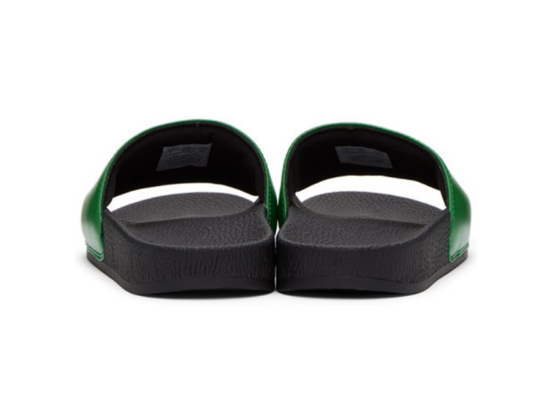 Шлёпанцы A Bathing Ape College Slide Sandals Green