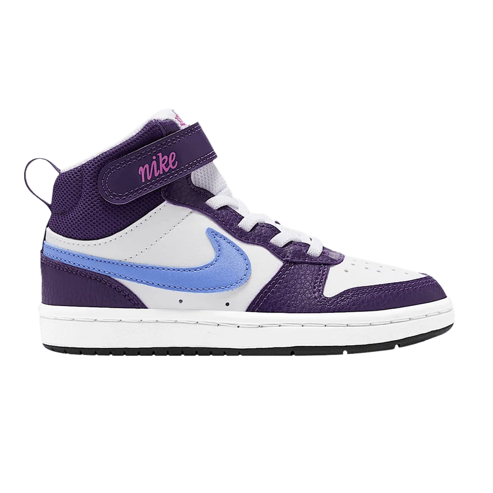 Krossovki-Nike-Court-Borough-Mid-2-PS-WhiteEggplantActive-FuchsiaRoyal-Pulse