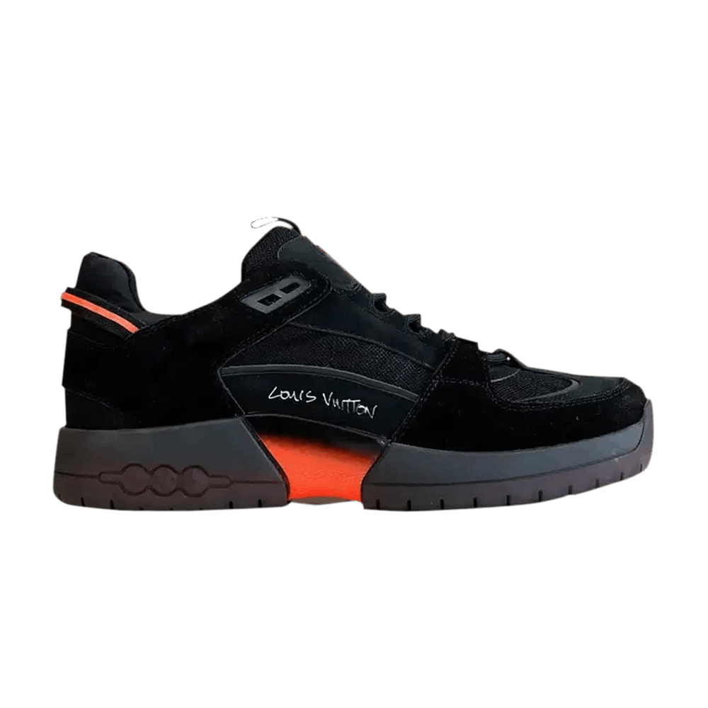 Кроссовки Louis Vuitton Abueline Sneakers 'Black Orange'
