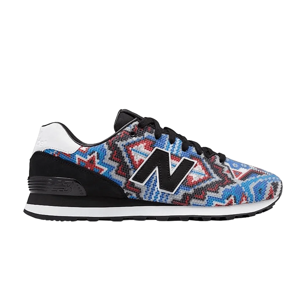 Кроссовки Ricardo Seco x New Balance 574 'Huichol Art'