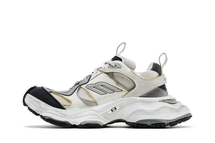Кроссовки Balenciaga Cargo Sneaker 'Worn-Out - White Black'