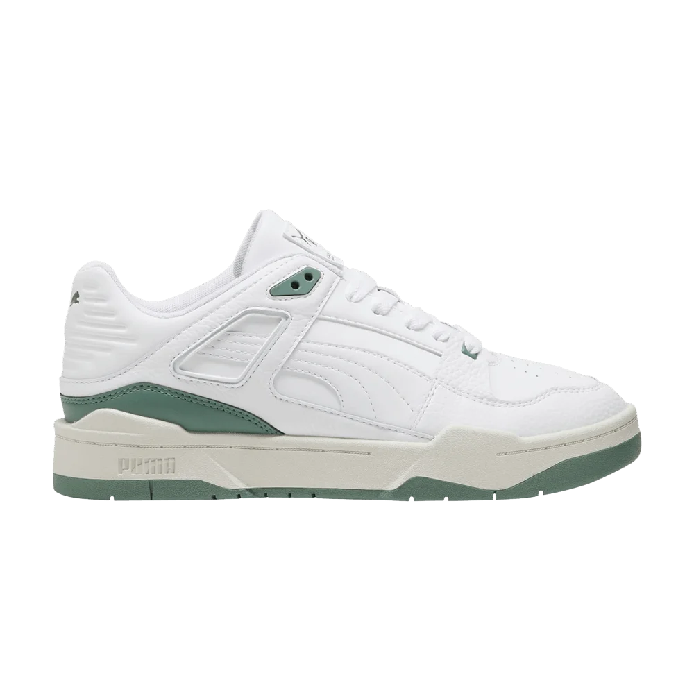 Krossovki-Puma-Slipstream-Leather-White-Eucalyptus