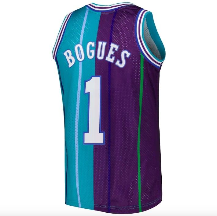 1992-93-Charlotte-Hornets-1-Muggsy-Bogues-Mitchell-Ness-Split-TealPurple-Jersey-4