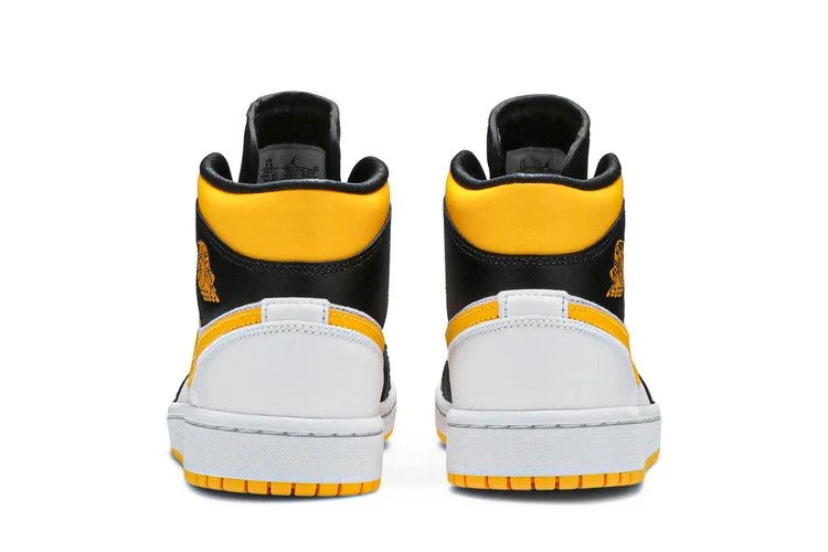 Кроссовки Wmns Air Jordan 1 Mid SE 'White Laser Orange'