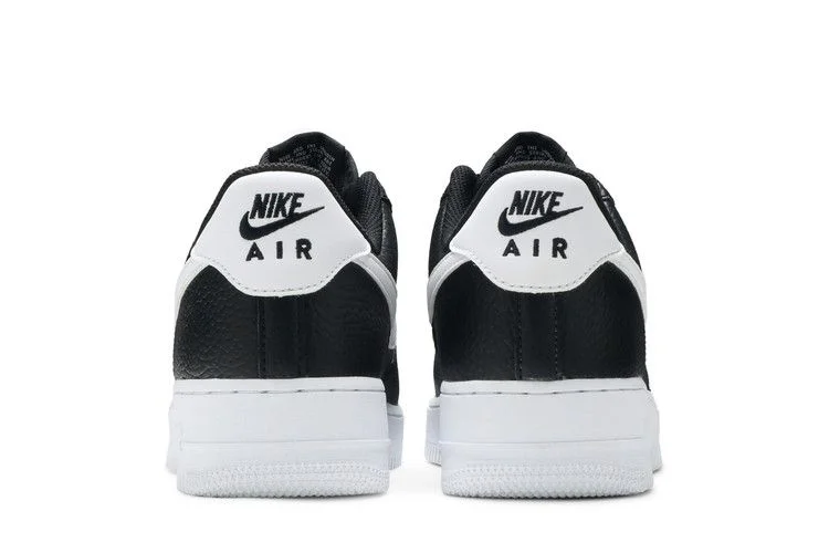 Кроссовки Nike Air Force 1 '07 'Black White Tumbled'