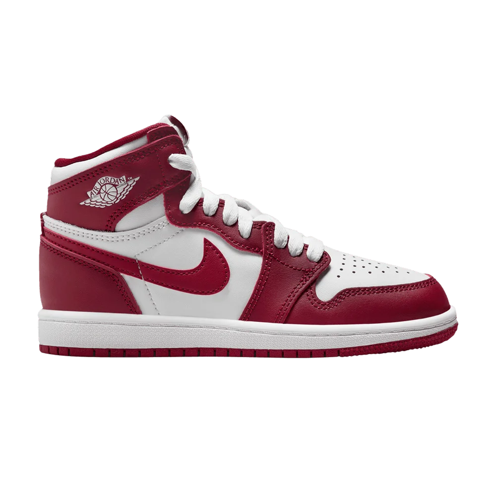 Krossovki-Air-Jordan-1-Retro-High-OG-PS-Artisanal-Red