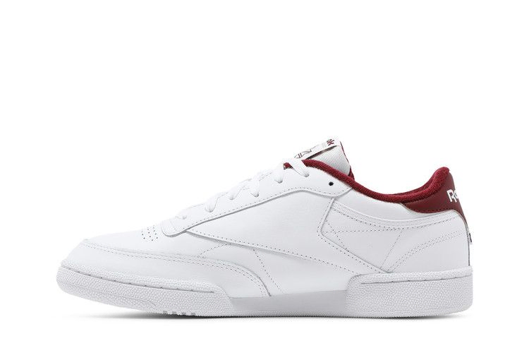 Кроссовки Reebok Club C 85 'OG Crest - White Classic Burgundy'