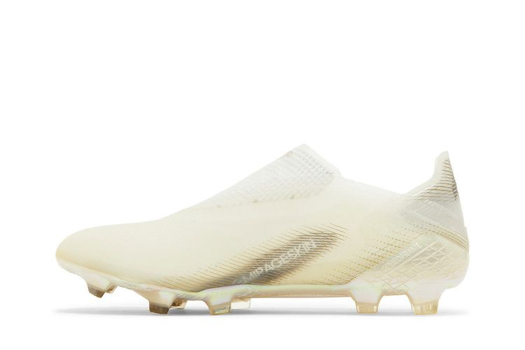 Кроссовки adidas X Ghosted+ FG 'White Metallic Gold Melange'