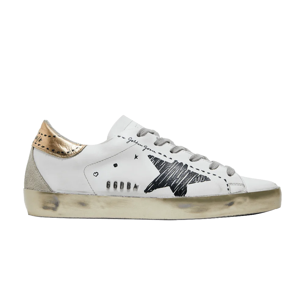 Кроссовки Golden Goose Wmns Superstar 'White Gold'