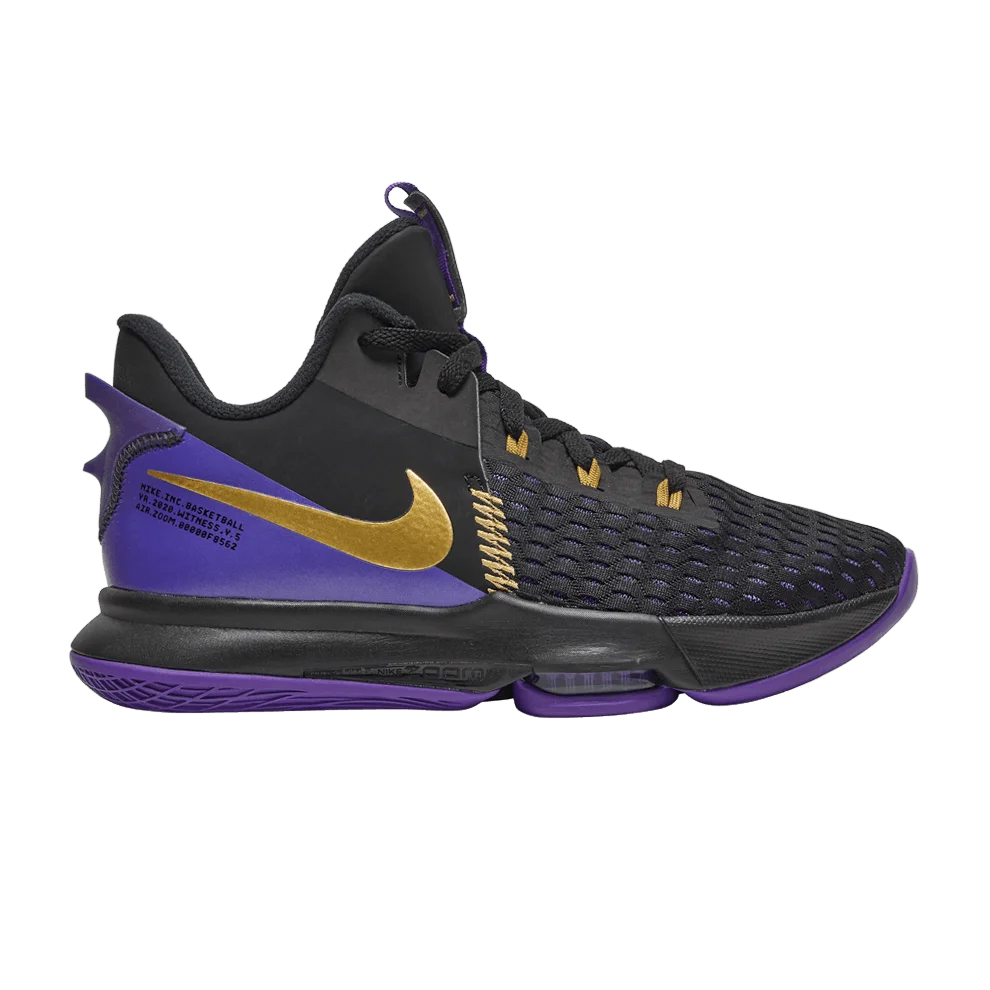 Кроссовки Nike LeBron Witness 5 EP 'Lakers'