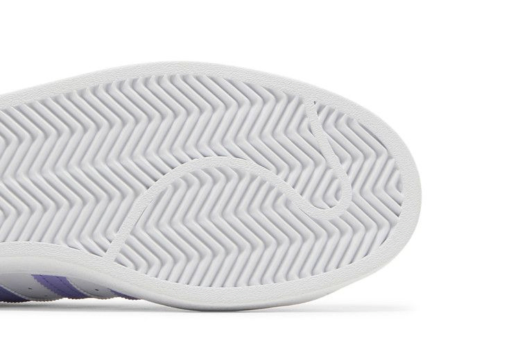 Кроссовки Adidas Superstar 'White Light Purple'