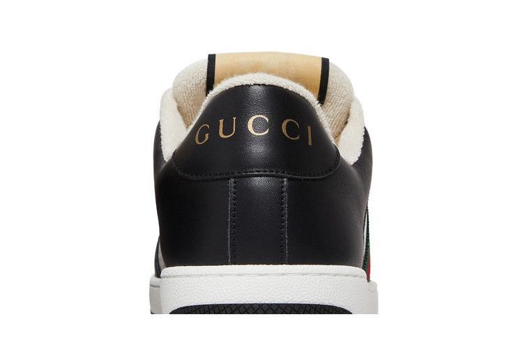 Кроссовки Gucci Wmns Screener 'Black White'