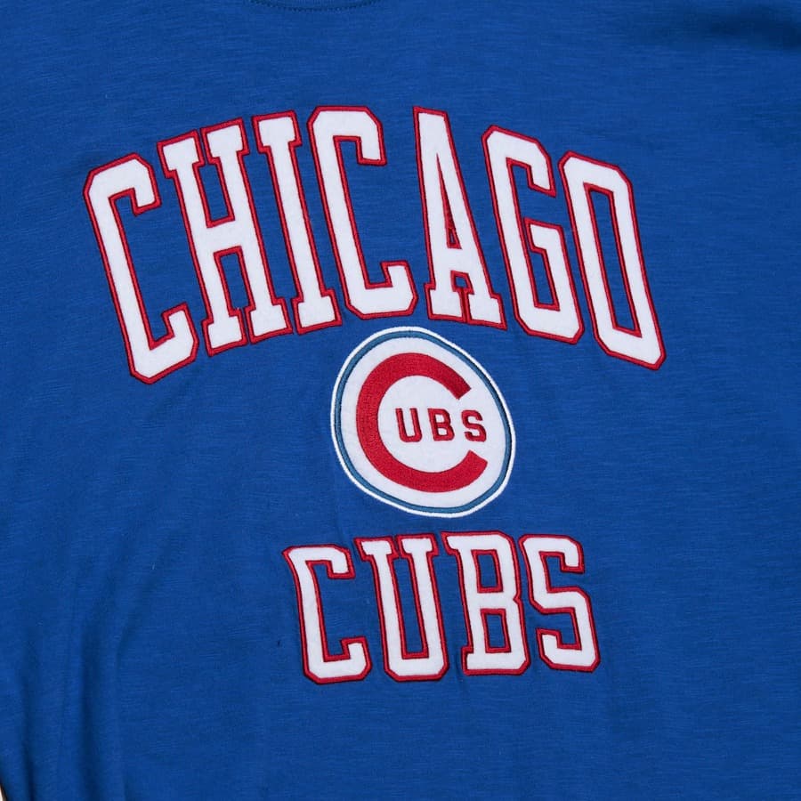 Футболка Mitchell & Ness Royal Chicago Cubs Cooperstown Collection Legendary Slub T-Shirt