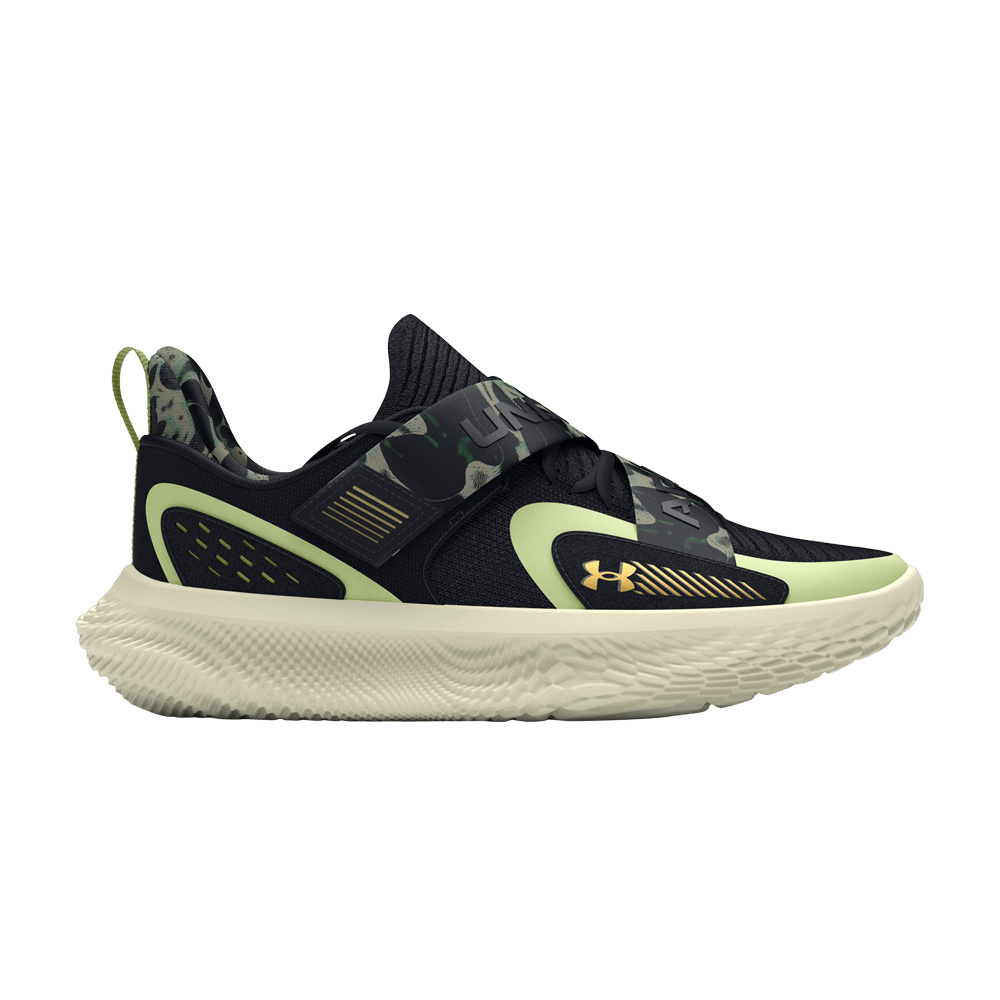 Кроссовки Under Armour Flow FUTR X 4 'Black Retro Green Camo'